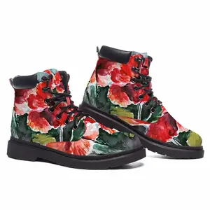 Men Sweet Bouquet Mid Top Boots