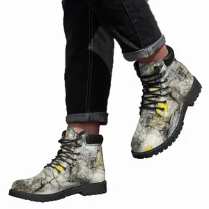 Men Yellow Arrows 1 Mid Top Boots