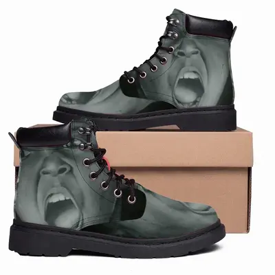 Men Grief Child Mid Top Boots