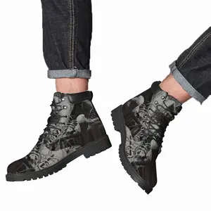 Men Winter Mid Top Boots