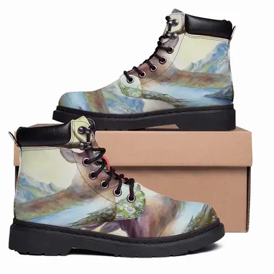 Men A Touch Of Nature Mid Top Boots