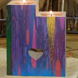 Simultaneous Stimulation Candle Holder