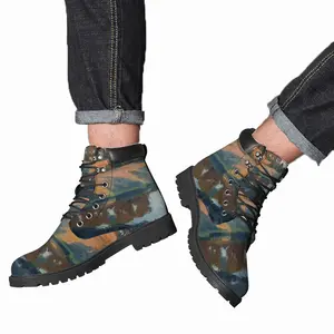 Men Warm Evening Mid Top Boots