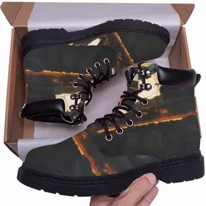 Men River Of Metal Mid Top Boots