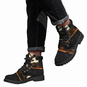 Men River Of Metal Mid Top Boots