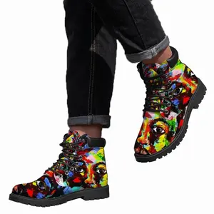 Men Fragmentation Of Identity #1 Mid Top Boots