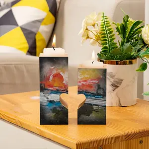 Sunset Candle Holder