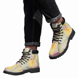 Men Sunny Irises Mid Top Boots