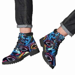 Men Beauty Of The Gyenyame Mask Mid Top Boots