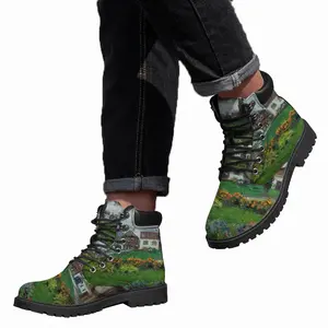 Men Smoke Over Susanino Mid Top Boots