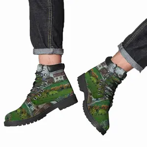 Men Smoke Over Susanino Mid Top Boots