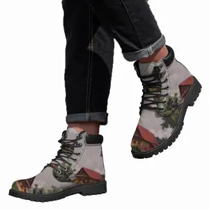 Men Crane Nest Mid Top Boots