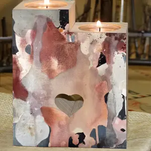 Nebulous Candle Holder