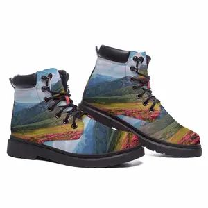 Men Spring In The Mountains Mid Top Boots