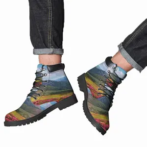 Men Spring In The Mountains Mid Top Boots