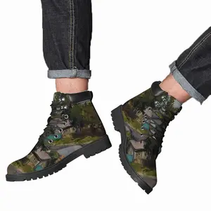 Men Distant Villages Mid Top Boots