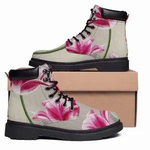 Men Tulips Mid Top Boots