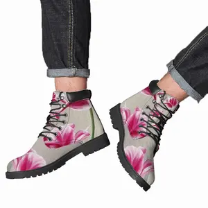 Men Tulips Mid Top Boots