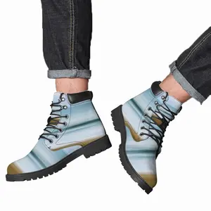 Men Liquid Sea #098 Mid Top Boots