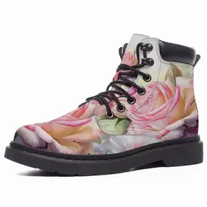 Men Melody Of Roses Mid Top Boots