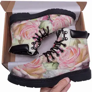 Men Melody Of Roses Mid Top Boots