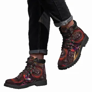 Men Colorful Dreams Mid Top Boots