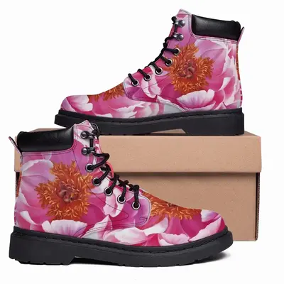 Men Coral Charm Peony Mid Top Boots