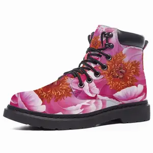 Men Coral Charm Peony Mid Top Boots