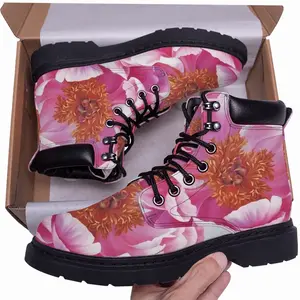 Men Coral Charm Peony Mid Top Boots