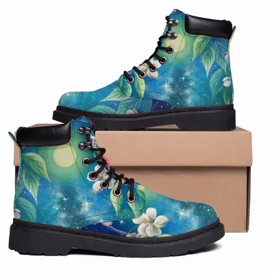 Men Starry Night Mid Top Boots