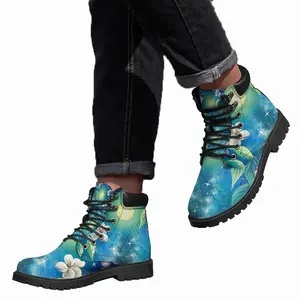 Men Starry Night Mid Top Boots