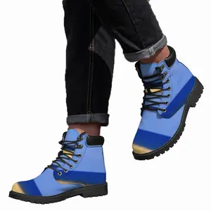 Men Liquid Sea#077 Mid Top Boots