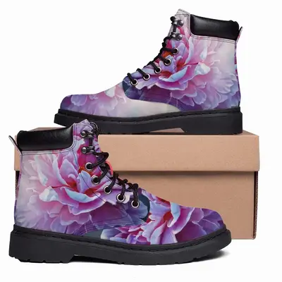 Men Mesmerizing Peony Mid Top Boots