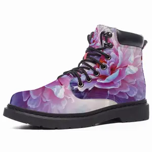 Men Mesmerizing Peony Mid Top Boots