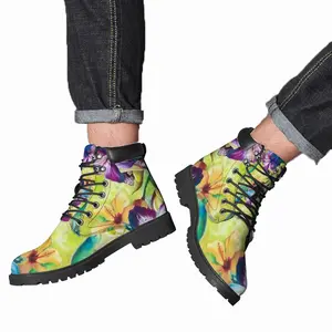 Men Tropical Splash Mid Top Boots