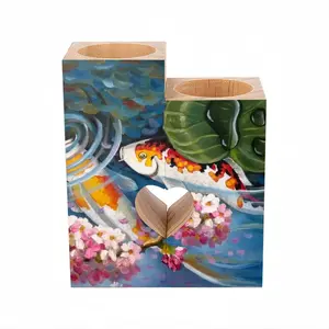 Romance In The Water Candle Holder