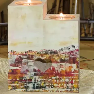 Magmatic Fields Candle Holder