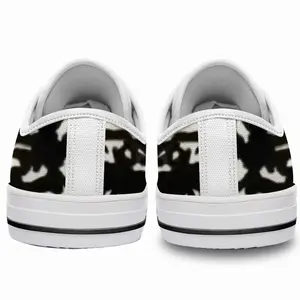 Men A Confused Sound Of Voices Arose Retro Canvas Shoes