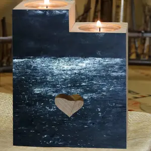 Silent Sea Candle Holder