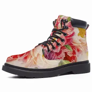 Men Peonies Mood Mid Top Boots