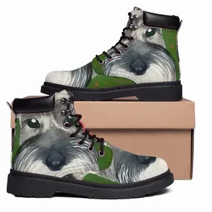 Men Richie Street Art Interior Design Decor Ideas Animals Dogs Human Mid Top Boots