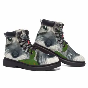 Men Richie Street Art Interior Design Decor Ideas Animals Dogs Human Mid Top Boots