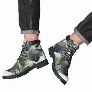 Men Richie Street Art Interior Design Decor Ideas Animals Dogs Human Mid Top Boots