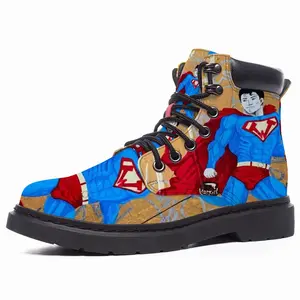 Men Winnieman - Superman Gold Honey Mid Top Boots