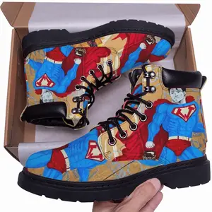 Men Winnieman - Superman Gold Honey Mid Top Boots