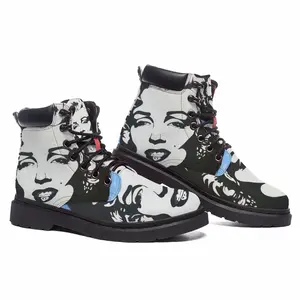 Men Marilyn Monroe - Girl Women Blonde Fashion Art Poster Mid Top Boots