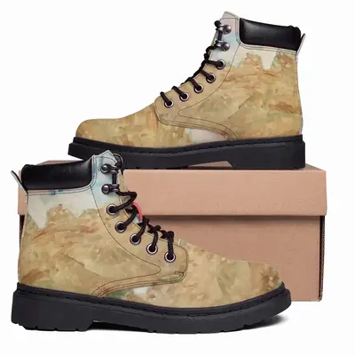 Men Gold Station Mid Top Boots