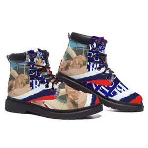 Men Great Again - Flag Usa Trump Putin Street Art Interior Design Decor Ideas Mid Top Boots