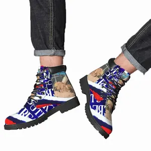 Men Great Again - Flag Usa Trump Putin Street Art Interior Design Decor Ideas Mid Top Boots