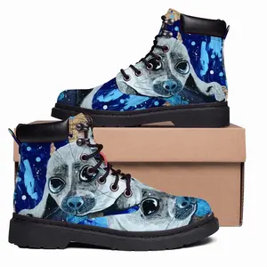 Men Nerpa Prints Street Art Interior Design Decor Ideas Ecology Recycling Mid Top Boots